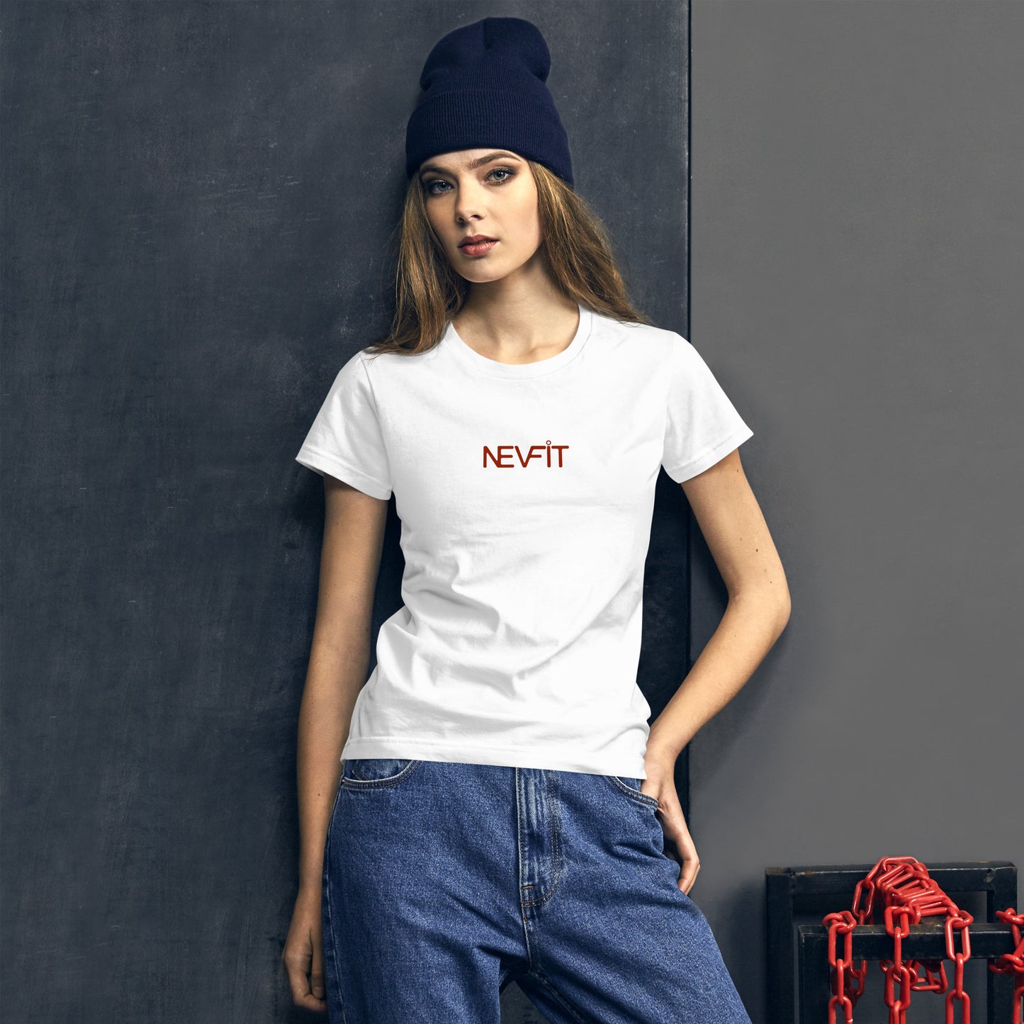 NEVFIT Women's Fitted Tee (Red Letter Edition)