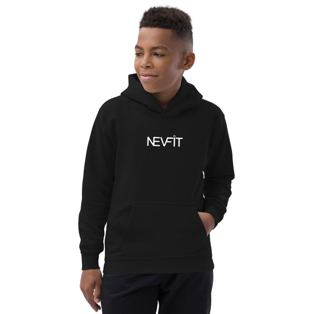 NEVFIT Kid's Hoodie (White Letter Edition)