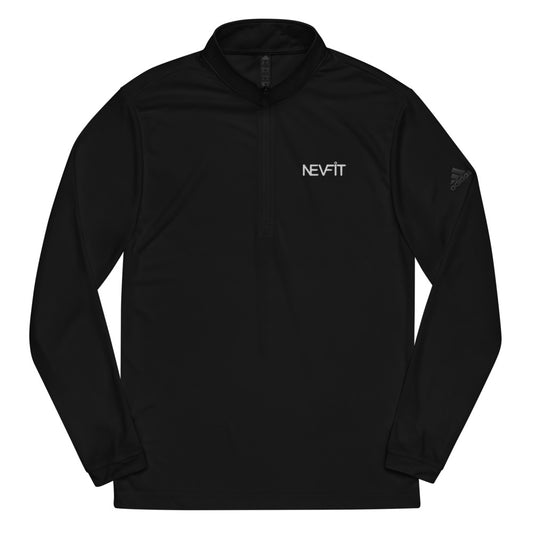 NEVFIT Adidas Quarter Zip (White Letter Edition)