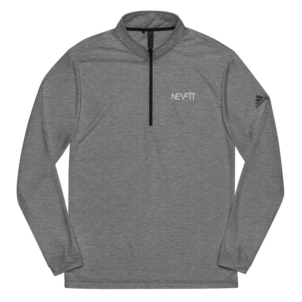 NEVFIT Adidas Quarter Zip (White Letter Edition)