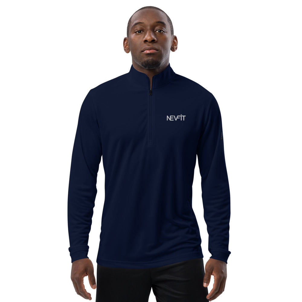 NEVFIT Adidas Quarter Zip (White Letter Edition)