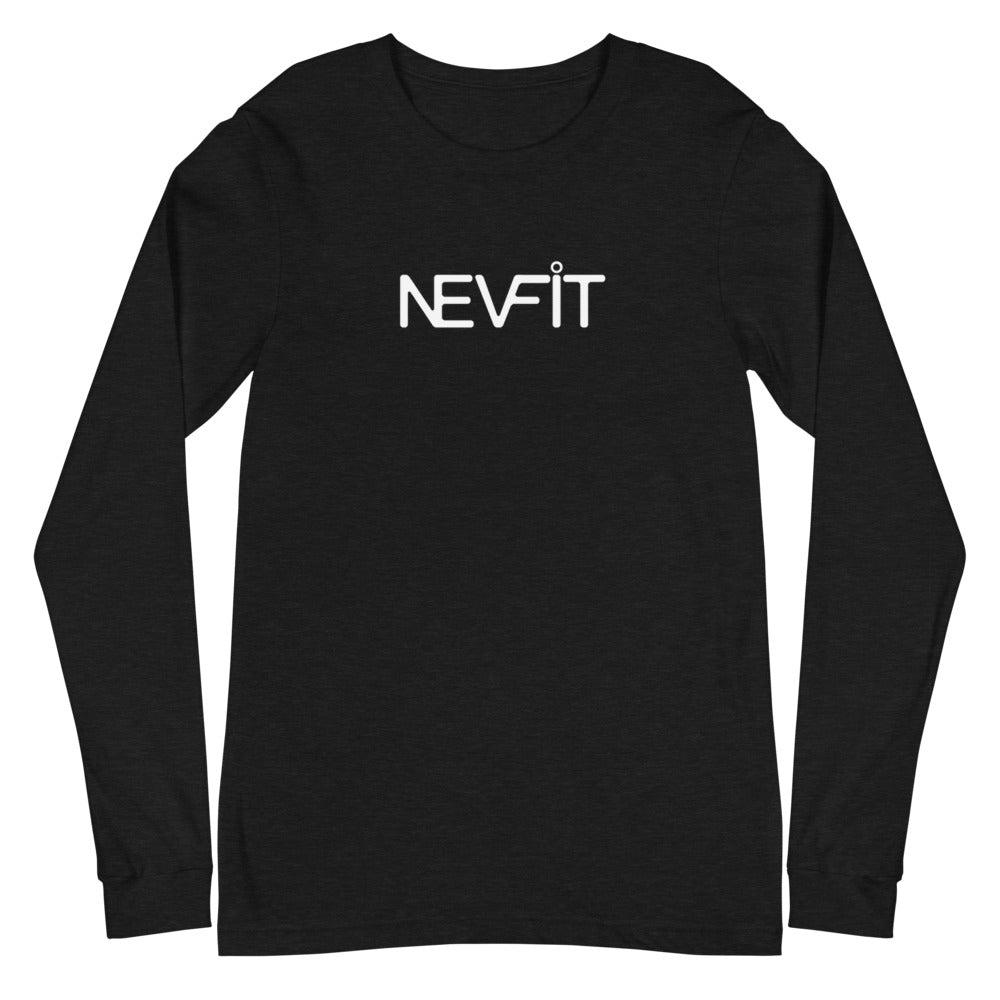 NEVFIT Women's Long Sleeve Tee (White Letter Edition)