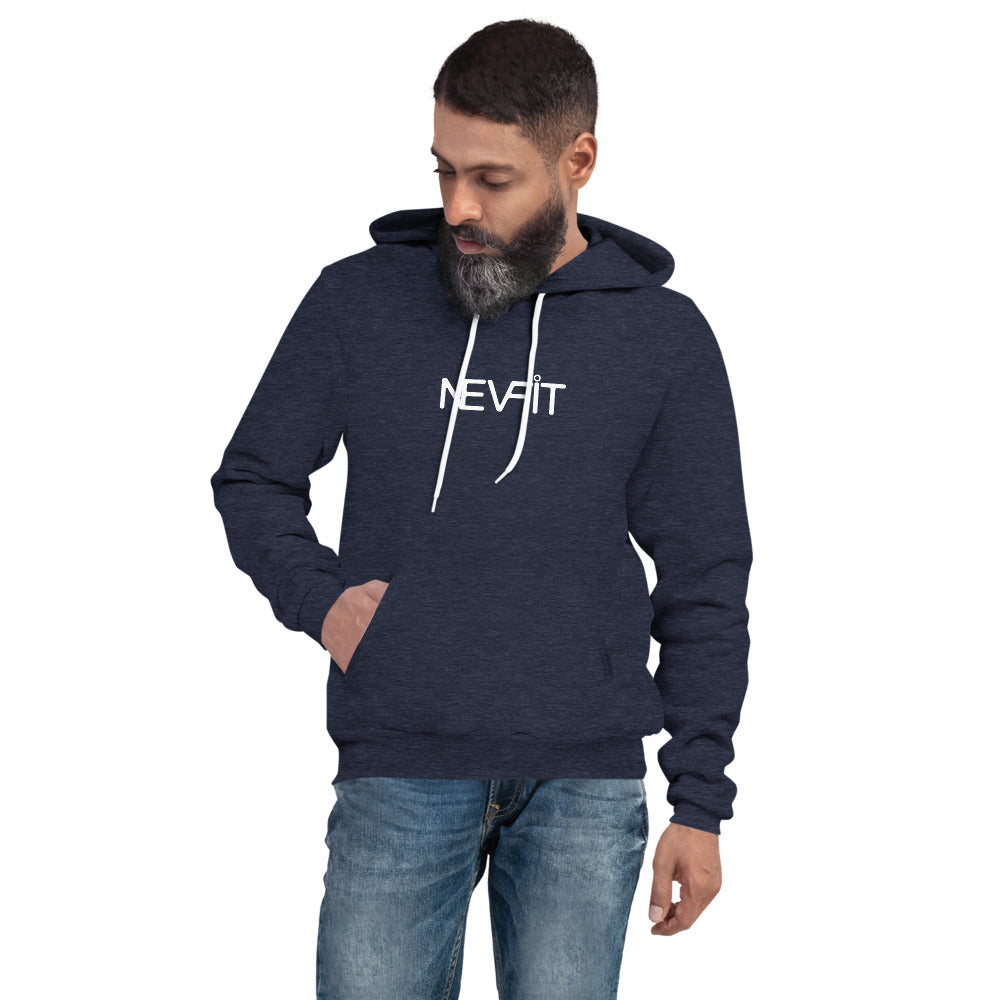 NEVFIT Men's Hoodie (White Letter Edition)