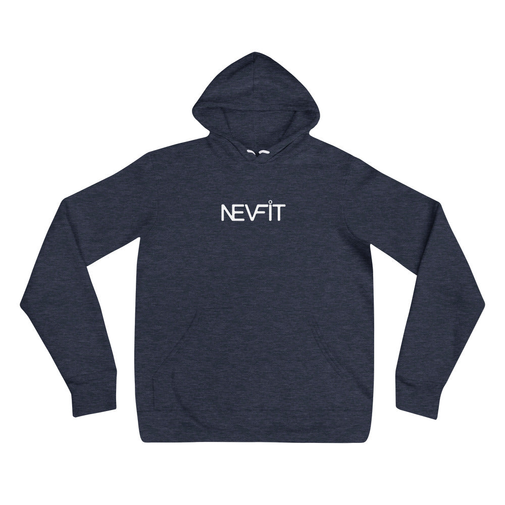 NEVFIT Men's Hoodie (White Letter Edition)