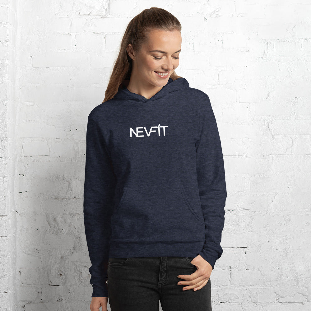 NEVFIT Women's Hoodie (White Letter Edition)