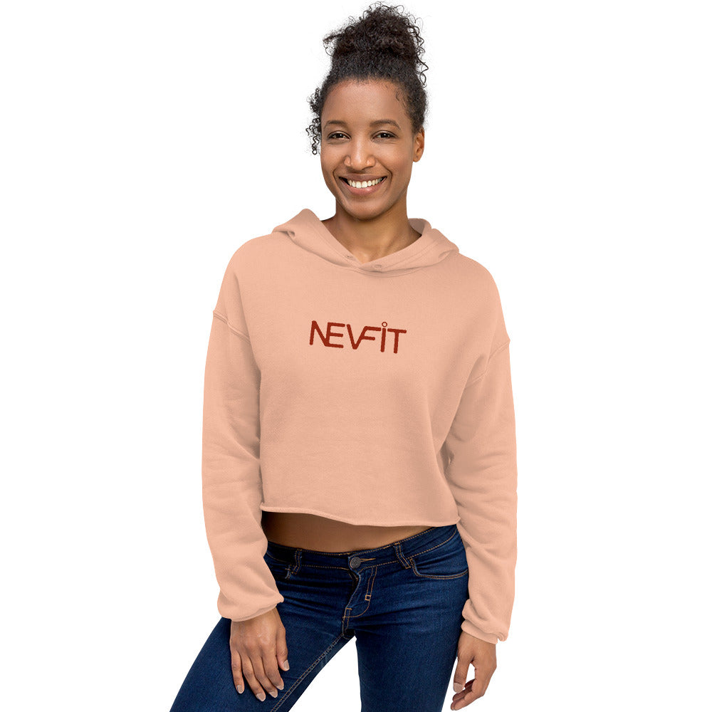 NEVFIT Women's Cropped Hoodie (Red Letter Edition)