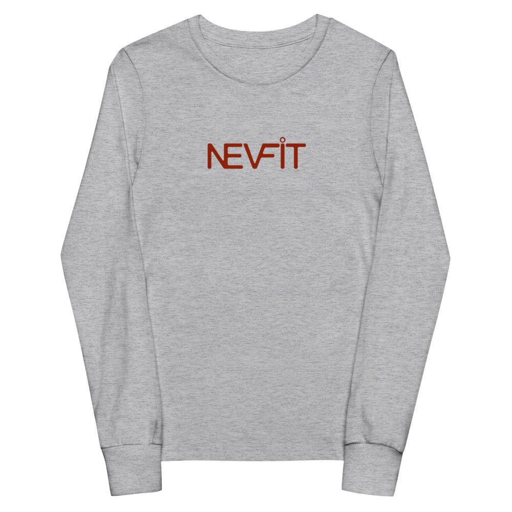 NEVFIT Kid's Long Sleeve Tee (Red Letter Edition)